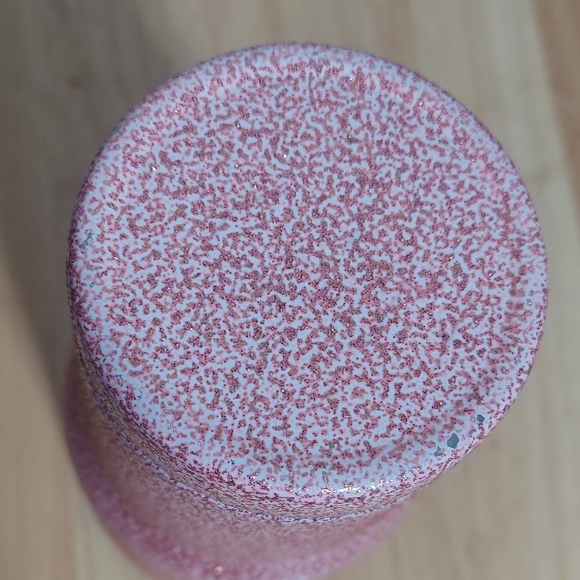 Yeti Customized Textured Glitter Pink Tumbler 30oz - Picture 3 of 5